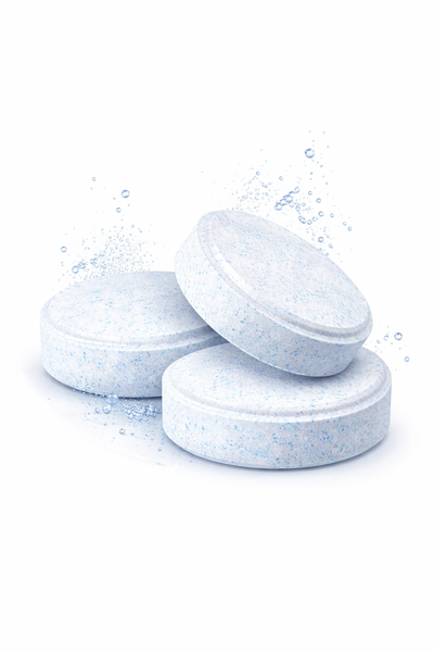 Очищающие таблетки для кап, протезов и элайнеров Dental Tablet фото